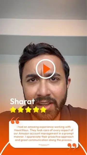 Sharat, video testimonial for Hawkways